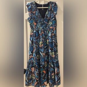 Anthropologie Peregrine Midi Dress